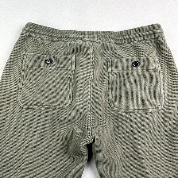 Taylor Stitch Apres Olive Green Sweatpants - Picture 5 of 11